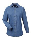 UltraClub Ladies' Cypress Denim Indigo