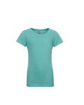 Next Level Apparel - T-shirt Princesse pour jeunes filles Bleu Tahiti