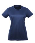 UltraClub Ladies' Cool & Dry Sport Performance InterlockT-Shirt Marine