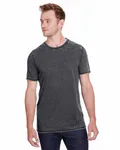 J America Vintage Zen Jersey T-Shirt für Erwachsene Verdrehtes Schwarz
