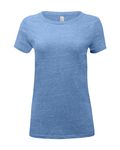 Threadfast Apparel Ladies' Triblend Short-Sleeve T-Shirt Royal Triblend
