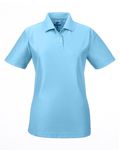 UltraClub Ladies' Cool & Dry Elite Performance Polo Columbia Blue