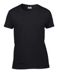 Gildan Damen T-Shirt aus Ultra-Baumwolle SCHWARZ