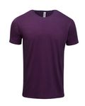 Threadfast Apparel T-Shirt unisexe à manches courtes avec teinture croisée Baies
