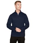 Harriton Men's Advantage Snag Protection Plus Quarter-Zip DARK NAVY