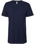 Bella + Canvas Men's Long Body Urban T-Shirt Navy