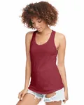Canotta Ideal Racerback da donna di Next Level Apparel Cardinale