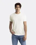 Next Level Apparel T-Shirt unisexe à col ras du cou CVC BLANC