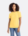 Next Level Apparel T-Shirt unisexe à col ras du cou CVC Crème de banane