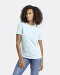 Next Level Apparel T-Shirt unisexe à col ras du cou CVC Bleu glacier