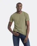 Next Level Apparel T-Shirt unisexe à col ras du cou CVC Olive clair