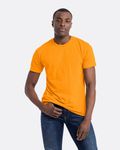Next Level Apparel T-Shirt unisexe à col ras du cou CVC Orange