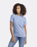 Next Level Apparel T-Shirt unisexe à col ras du cou CVC Hthr Colum Blue