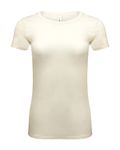 Threadfast Apparel Ladies' Triblend Short-Sleeve T-Shirt Cream Triblend