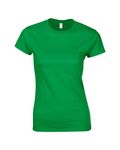 Gildan - T-shirt ajusté Softstyle pour dames Vert irlandais