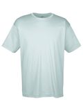 T-shirt UltraClub pour homme, performance sportive, frais et sec, en interlock Gris