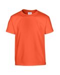 Gildan Youth - T-shirt en coton épais Orange
