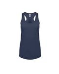 Canotta Ideal Racerback da donna di Next Level Apparel Indaco