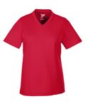 Team 365 Damen Zone Performance T-Shirt Sport Scrlet Rot