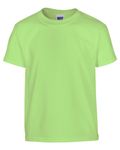 Gildan Youth - T-shirt en coton épais Vert menthe