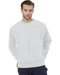 Champion Adult Reverse Weave Crew Silber-Grau
