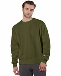 Champion Adult Reverse Weave Crew Frische Olive