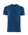 Next Level Apparel Unisex Pocket Crew Cool Blue