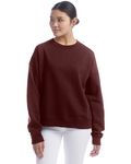 Champion Ladies' PowerBlend Sweatshirt Maroon