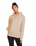 Gildan Adult Softstyle Fleece Pullover Felpa con cappuccio SABBIA