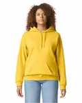 Gildan Adult Softstyle Fleece Pullover Felpa con cappuccio Margherita