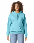 Gildan Adult Softstyle Fleece Pullover Felpa con cappuccio CIELO