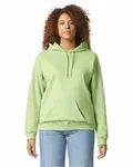 Gildan Adult Softstyle Fleece Pullover Felpa con cappuccio Pistacchio