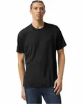American Apparel t-shirt unisexe à manches courtes en Triblend TRI BLACK