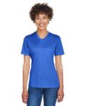 Team 365 - T-shirt de performance Sonic Heather pour dames SP BRUYÈRE ROYALE