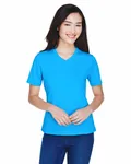 Team 365 Damen Zone Performance T-Shirt Elektrisch Blau