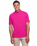 UltraClub Herren Lakeshore Stretch Cotton Performance Polo Heliconia