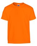 Gildan Youth - T-shirt en coton épais S Orange