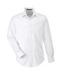 Devon & Jones Tall Crown Woven Collection sergé extensible solide pour hommes BLANC