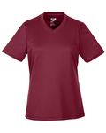 Team 365 Damen Zone Performance T-Shirt SPORT MAROON