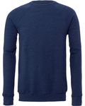 Bella + Canvas Sweatshirt unisexe à col roulé en polaire éponge Triblend marine