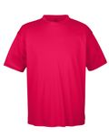 T-shirt UltraClub pour homme, performance sportive, frais et sec, en interlock ROUGE