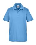 Team 365 Jugend Zone Performance Polo SPORT HELLBLAU