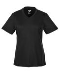 Team 365 Damen Zone Performance T-Shirt SCHWARZ