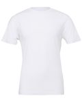 Bella + Canvas T-Shirt unisexe en jersey BLANC