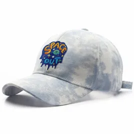 Tie-Dye Cotton Baseball Cap - Tote Bags Now