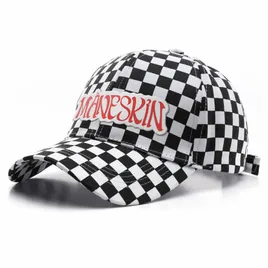 Cappello in Cotone a Scacchi Bicolore - Imprint Now - IT