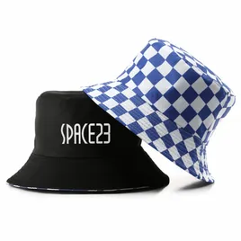 Cappello a Scacchiera in Cotone - Imprint Now - IT