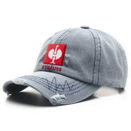 Moderne Zerfledderte Denim-Kappe - Imprint Now - DE