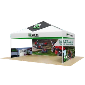 Gazebi a Baldacchino Impermeabili per Esterni Personalizzati 4,6 m x 3 m - Imprint Now - IT