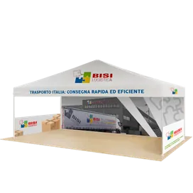 Espositori per Fiere All’aperto Personalizzati ad Alta Resistenza 6,1 m x 3 m - Imprint Now - IT